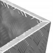 VEVOR HEAVY DUTY ALUMINUM TOOL BOX 101L G-STYLE LOCK SILVER