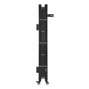 VEVOR PROFESSIONAL FOLDING SECURITY GATE WITH LOCK AND WHEELS
