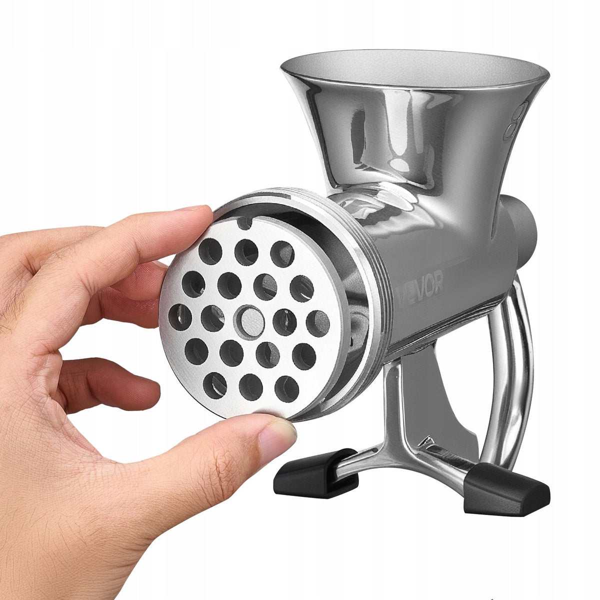 VEVOR MANUAL MEAT GRINDER WITH CRANK 304 STAINLESS STEEL BEST