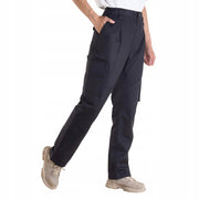 VEVOR FLAME-RETARDANT COTTON WORK TROUSERS XL BLACK STRONG 9 POCKETS