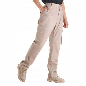 VEVOR FLAME-RETARDANT MEN'S PANTS XXL COTTON KHAKI 9 POCKETS