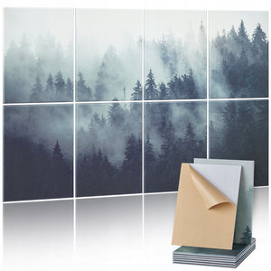 VEVOR 8 PACK ACOUSTIC PANELS 400X300X10MM STRONG SOUND INSULATION SELF