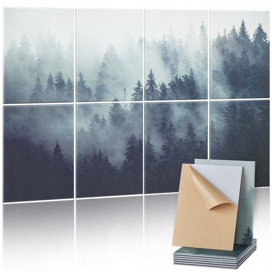 VEVOR 8 PACK ACOUSTIC PANELS 400X300X10MM STRONG SOUND INSULATION SELF