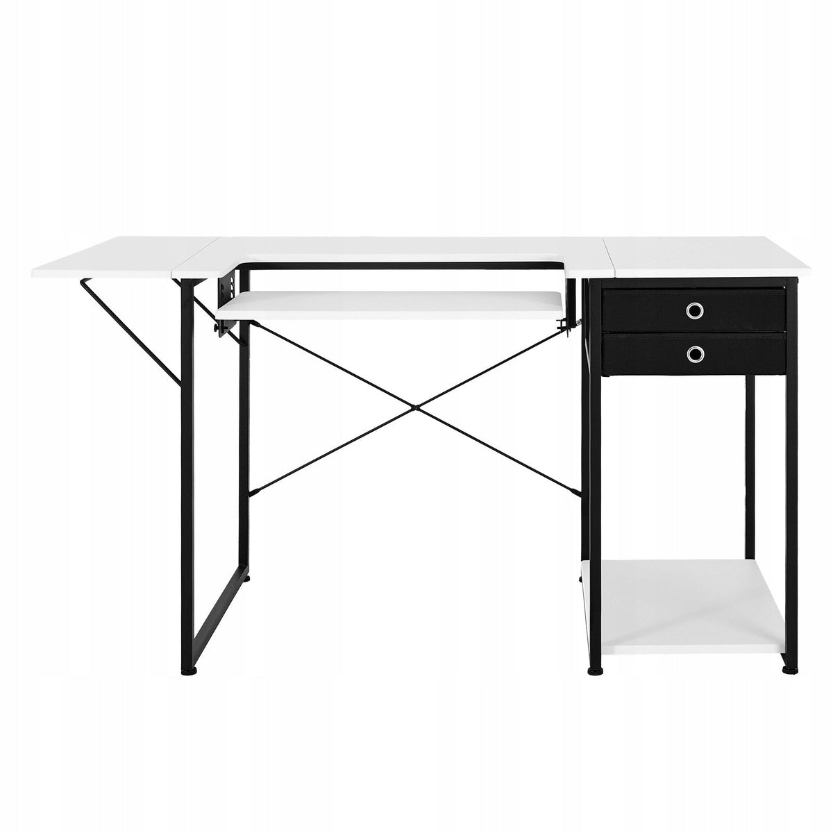 VEVOR PROFESSIONAL SEWING TABLE FOLDING TOP DRAWERS ADJUSTABLE