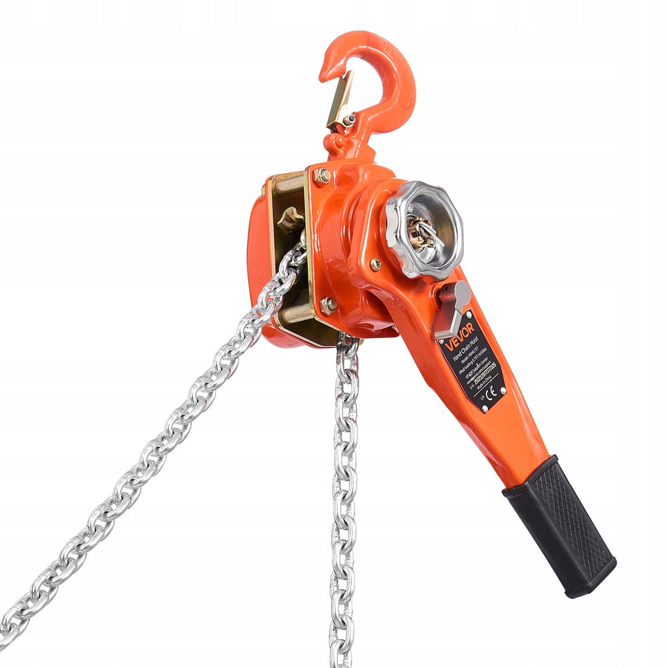 LEVER HOIST VEVOR 3/4 TON MANUAL CHAIN G80 STRONG SOLID