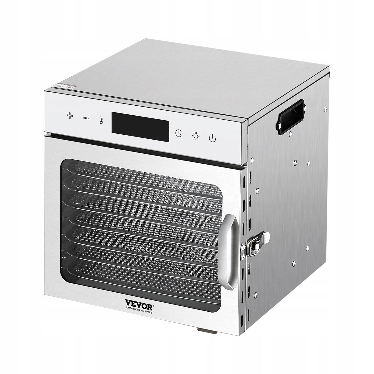 VEVOR FOOD DEHYDRATOR 8 TRAY STAINLESS STEEL 400W ELECTRIC TIMER