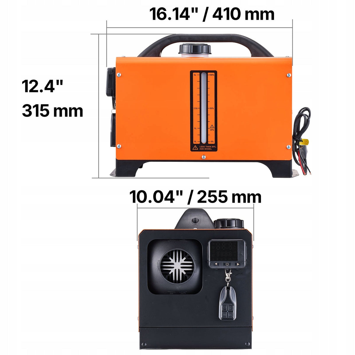 VEVOR DIESEL AIR HEATER 12-24V 5-8KW POWERFUL FAST HEATING