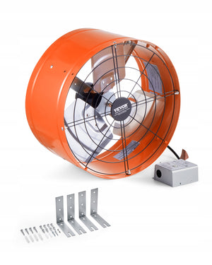 PROFESSIONAL EXHAUST FAN VEVOR ATTIC 380X200 MM 1650 CFM TO