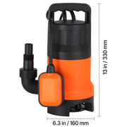 VEVOR 650W 15000L H PROFESSIONAL SUBMERSIBLE PUMP FOR DIRTY WATER