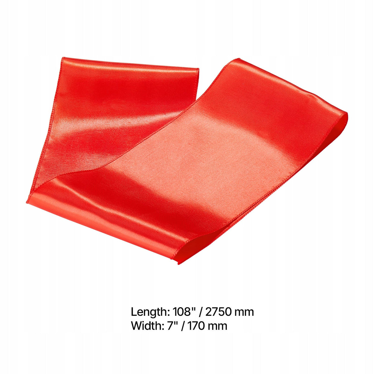 VEVOR SATIN CHAIR SASHES WITH BOWS 275X17CM 100 PCS STRONG