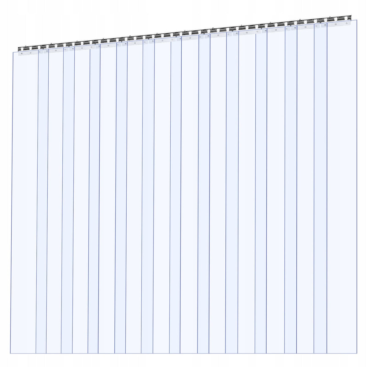 PROFESSIONAL VEVOR PVC STRIP CURTAIN 1830X2134 MM 2 MM THICKNESS BEST