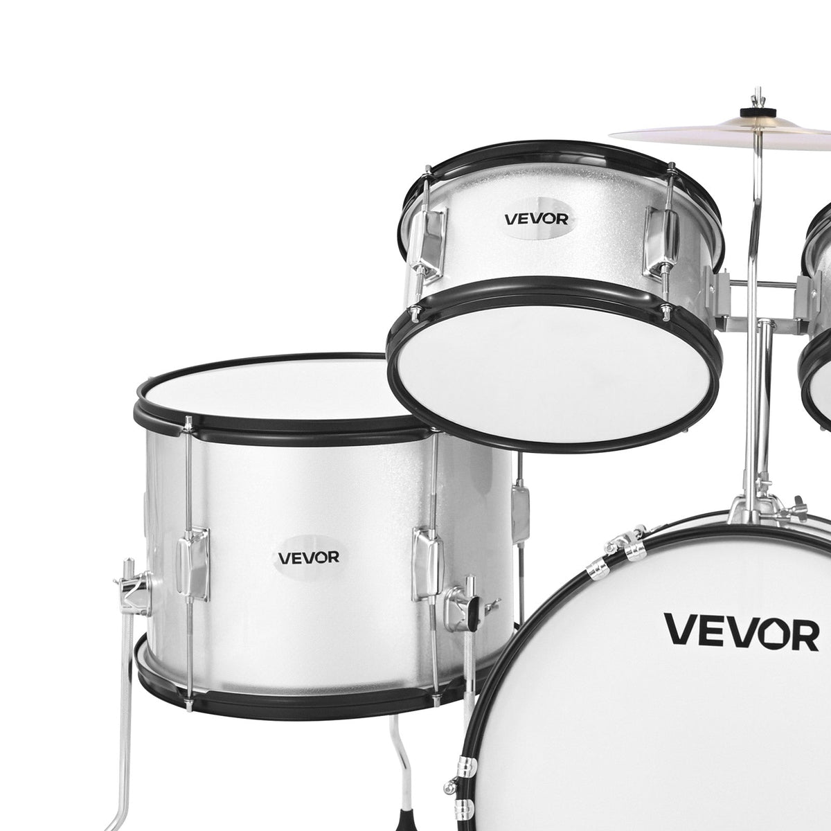 VEVOR 5-PIECE DRUM SET 16 INCHES ADJUSTABLE THRONE DRUMSTICKS