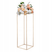 VEVOR Wedding Flower Stand 10-Piece Set 280x280x800mm Sturdy Gold