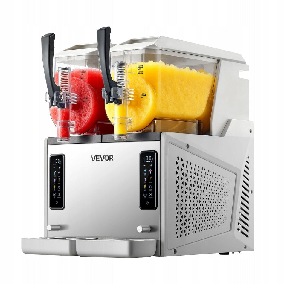 VEVOR SLUSH MACHINE 2 X 3L ELECTRIC SLUSH MAKER 450W