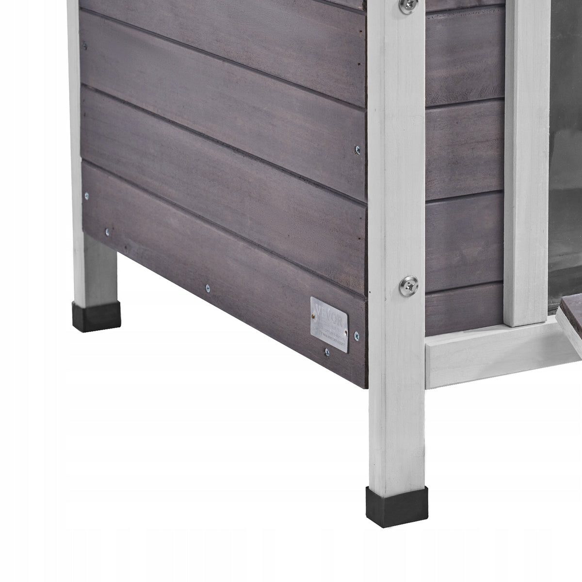 VEVOR OUTDOOR CAT HOUSE PREMIUM WOODEN WEATHERPROOF
