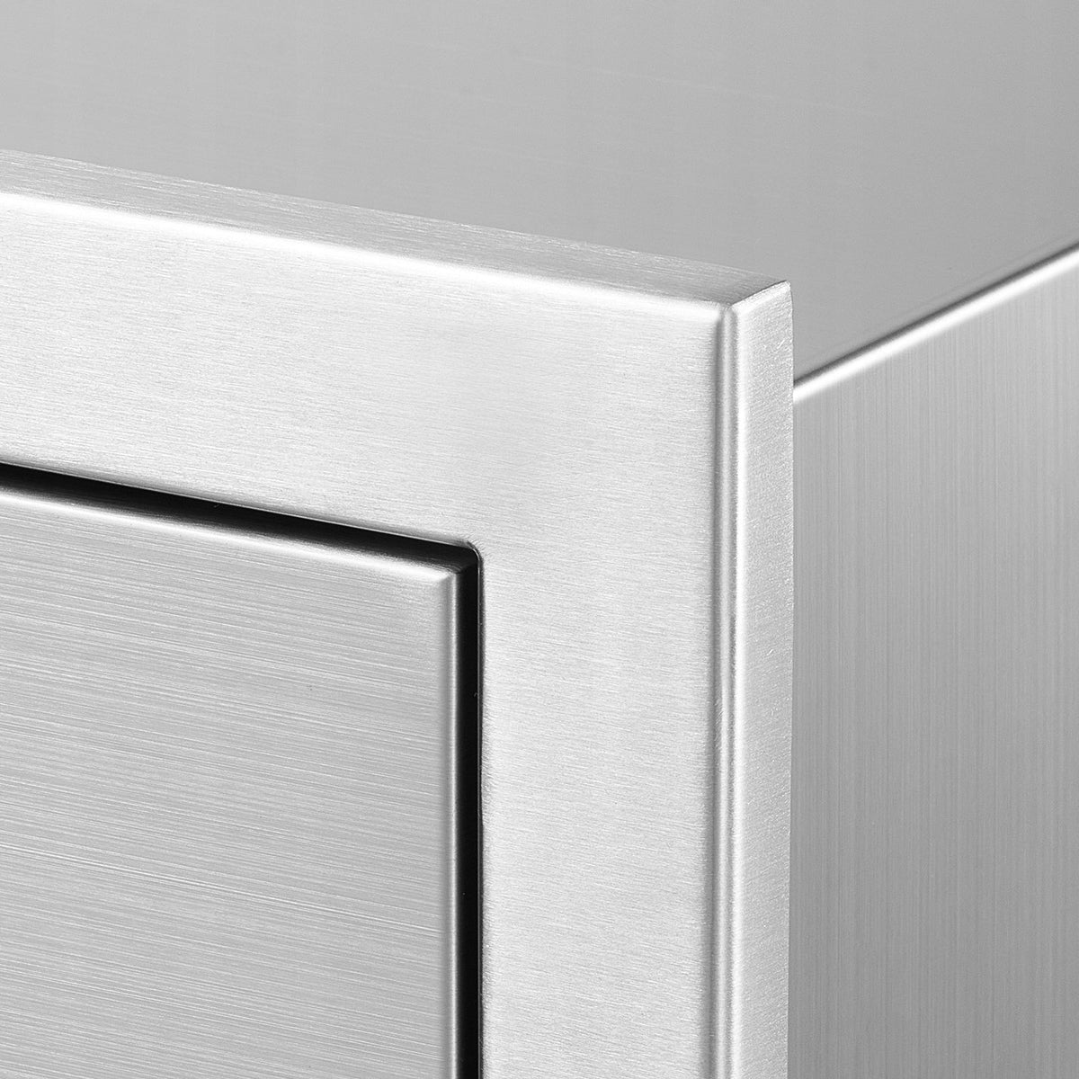 VEVOR 46X59X59 CM STAINLESS STEEL PROFESSIONAL OUTDOOR KITCHEN DRAWERS