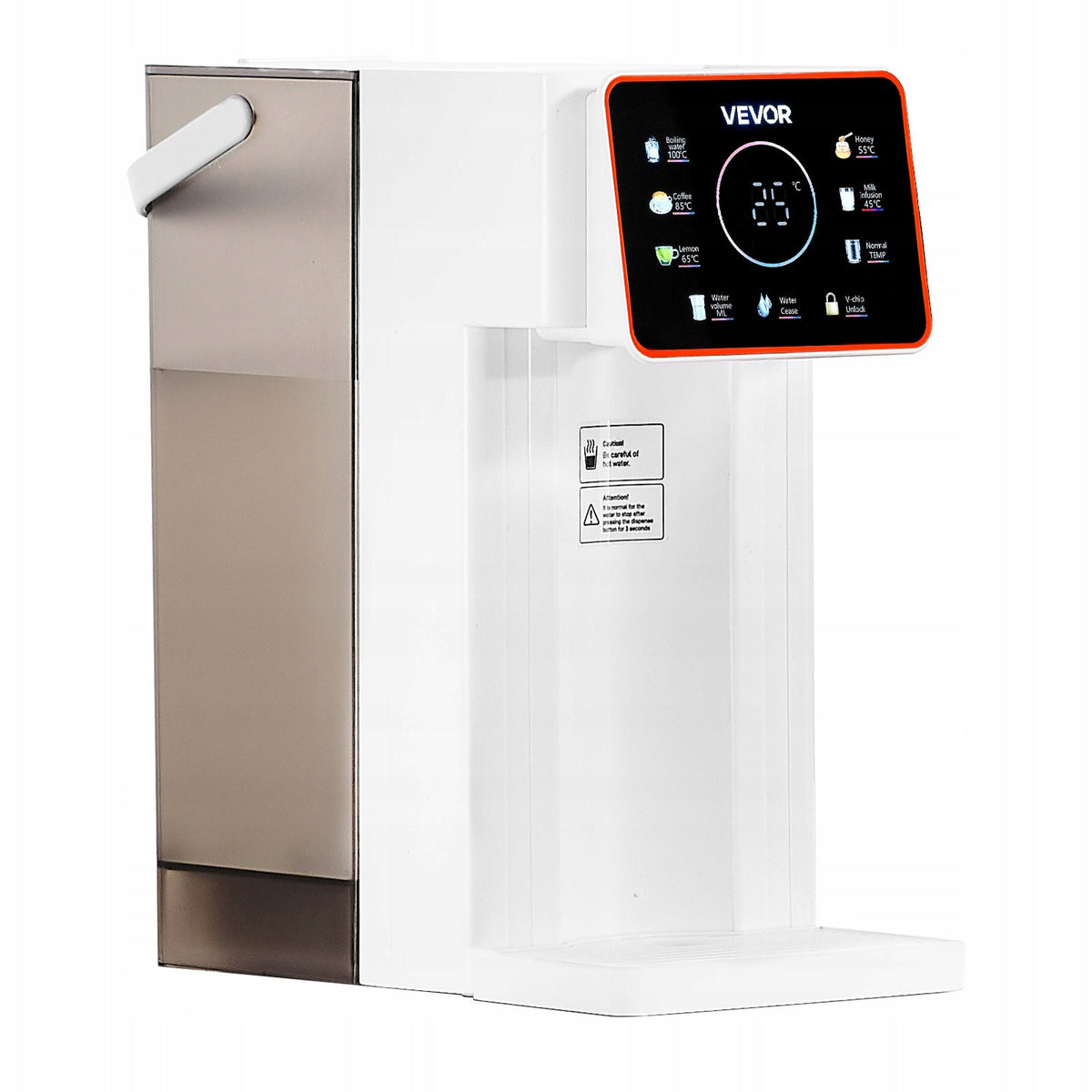 VEVOR 3L WATER HEATER BOILING WATER DISPENSER 6 TEMPERATURES 8 POWER LEVELS POWERFUL