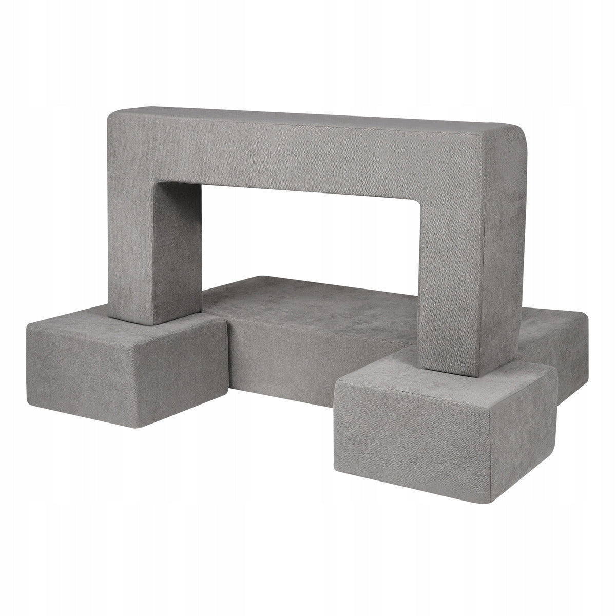 VEVOR MODULAR KIDS' PREMIUM SOFA 100X100X20CM CHENILLE FABRIC BLOCKS