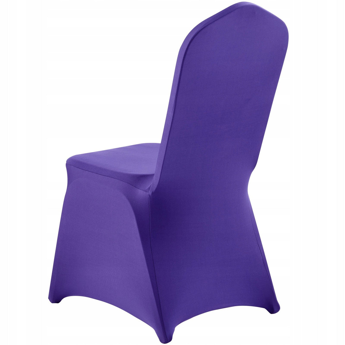 VEVOR CHAIR COVERS 50 PCS PURPLE STRETCH WASHABLE FOR PARTIES