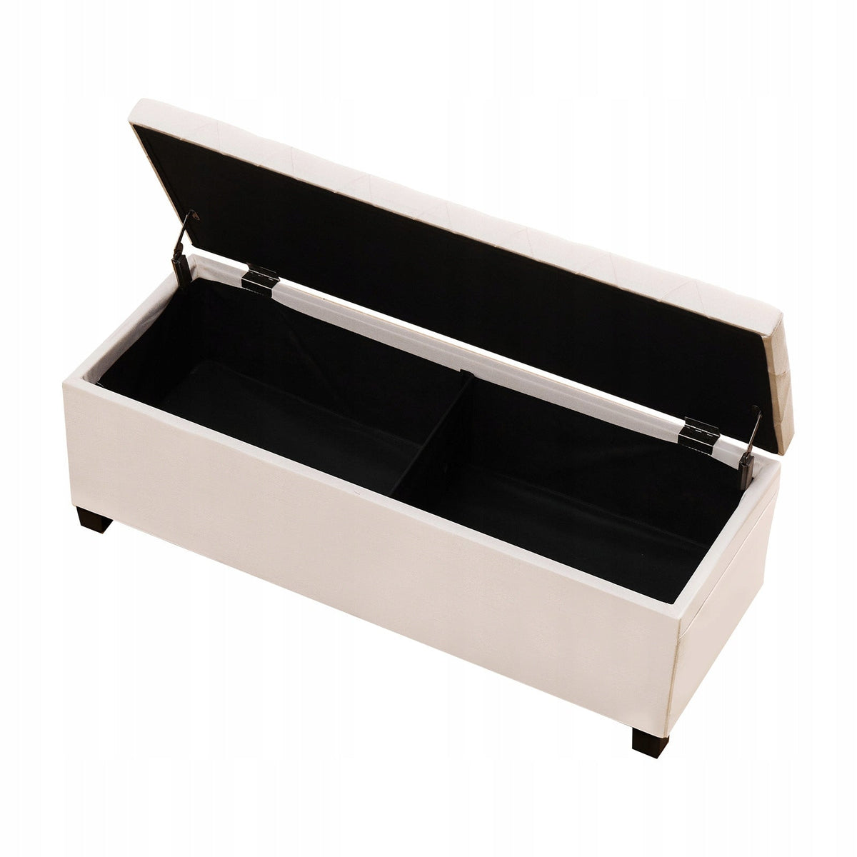 VEVOR OTTOMAN WITH STORAGE 110X40X40 CM STRONG BENCH WITH SPACE FOR