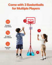 PROFESSIONAL BASKETBALL HOOP FOR KIDS VEVOR ADJUSTABLE PORTABLE