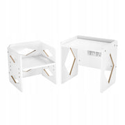 PREMIUM VEVOR MONTESSORI ADJUSTABLE TABLE AND CHAIR SET FOR TODDLERS