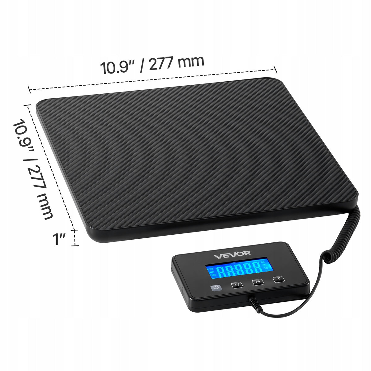VEVOR 200 KG PROFESSIONAL DIGITAL PARCEL SCALE DOUBLE PRECISION LCD