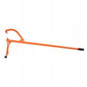 SOLID VEVOR LOG ARCH 1219 MM METAL ADJUSTABLE HOOK HANDLE