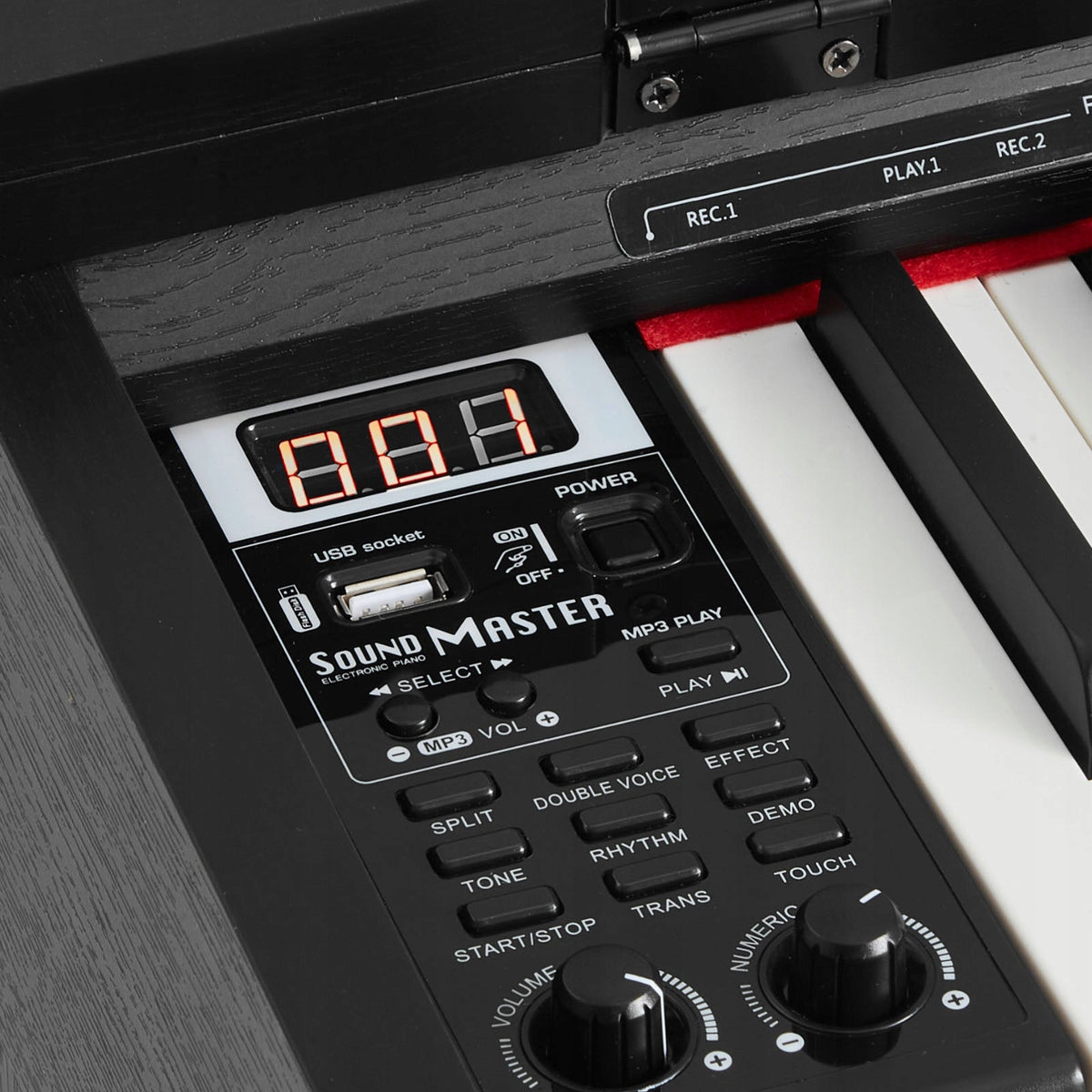 VEVOR 88-KEY DIGITAL PIANO FULLY WEIGHTED TOUCH SENSITIVE POWERFUL
