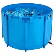 VEVOR PVC FISH POND 1700L FOLDABLE PREMIUM QUALITY ROBUST FRAME