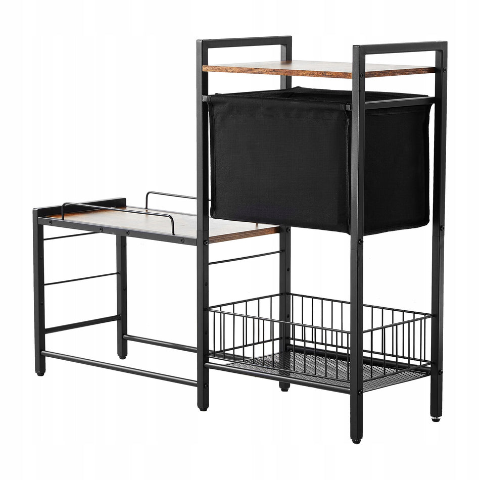 PROFESSIONAL VEVOR FEEDING STATION 92X27X75 CM RAISED BOWLS FOR