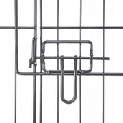 VEVOR SOLID PUPPY PLAYPEN 8-PIECE WITH MAT 160 CM HEIGHT 61 CM