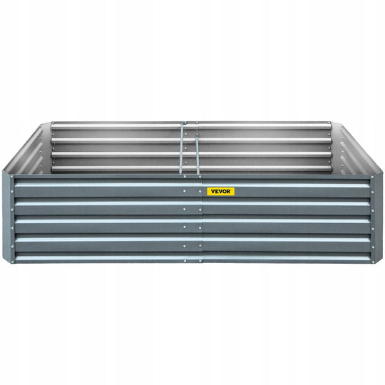 VEVOR Raised Garden Bed 203x102x48 CM Galvanized Metal Planter Sturdy
