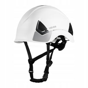 PROFESSIONAL SAFETY HELMET ABS VEVOR ANSI ISEA Z89.1 6-POINT WHITE