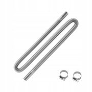 VEVOR EXHAUST PIPE FLEXIBLE EXHAUST HOSE 1490MM STAINLESS STEEL