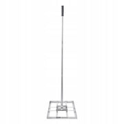 VEVOR LAWN RAKE WITH TELESCOPIC HANDLE 355X762MM STRONG SOLID
