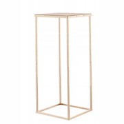 VEVOR WEDDING FLOWER STAND 250X250X600 MM 10 PCS GOLD STURDY SET