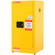 VEVOR 16-GALLON FLAMMABLE LIQUID SAFETY CABINET 460X460X900MM