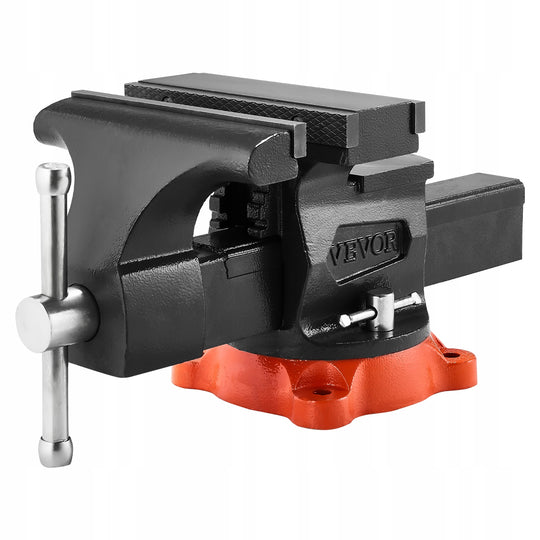 VEVOR BENCH VISE 203MM JAWS 360 ROTATING BASE HEAVY DUTY