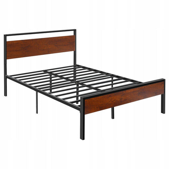 VEVOR FULL SIZE METAL PLATFORM BED FRAME STRONG STURDY 454KG