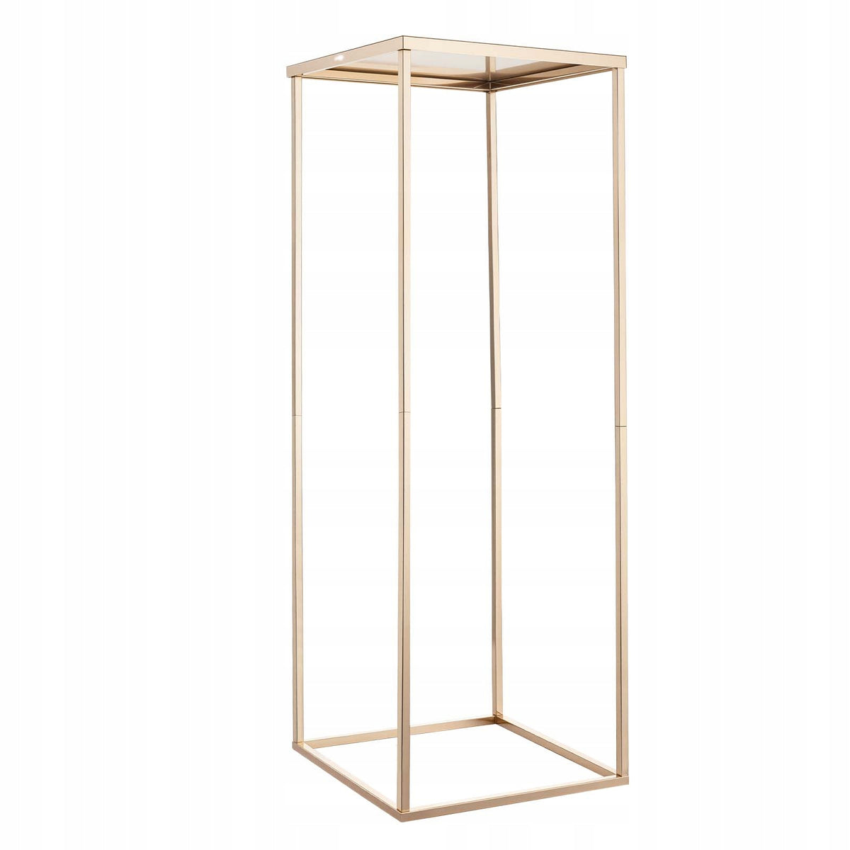VEVOR Wedding Flower Stand 10-Piece Set 280x280x800mm Sturdy Gold