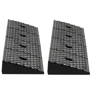 VEVOR RUBBER CURB RAMP 15 TON 2-INCH HEAVY DUTY RAMP 2 PIECES