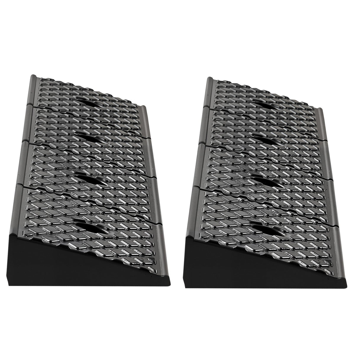 VEVOR RUBBER CURB RAMP 15 TON 2-INCH HEAVY DUTY RAMP 2 PIECES