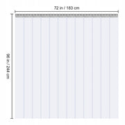 VEVOR PROFESSIONAL PVC STRIP CURTAIN 243X182 CM 2 MM THICK FOR WAREHOUSE