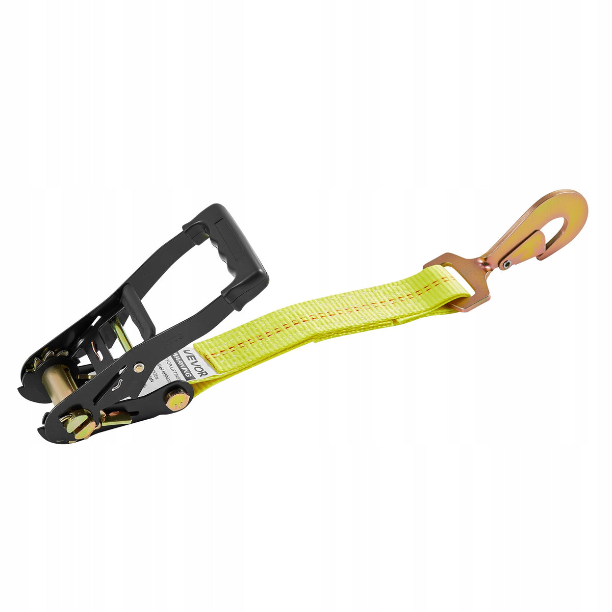 PROFESSIONAL VEVOR WHEEL STRAP 50.8X2438.4MM WITH SPRING HOOKS