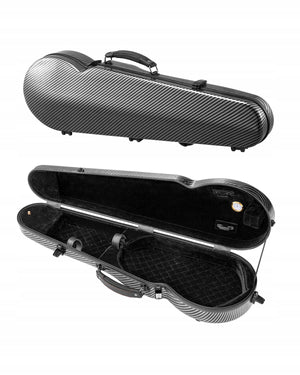 VEVOR 4/4 FULL-SIZE VIOLIN CASE CARBON FIBER HYGROMETER LIGHTWEIGHT