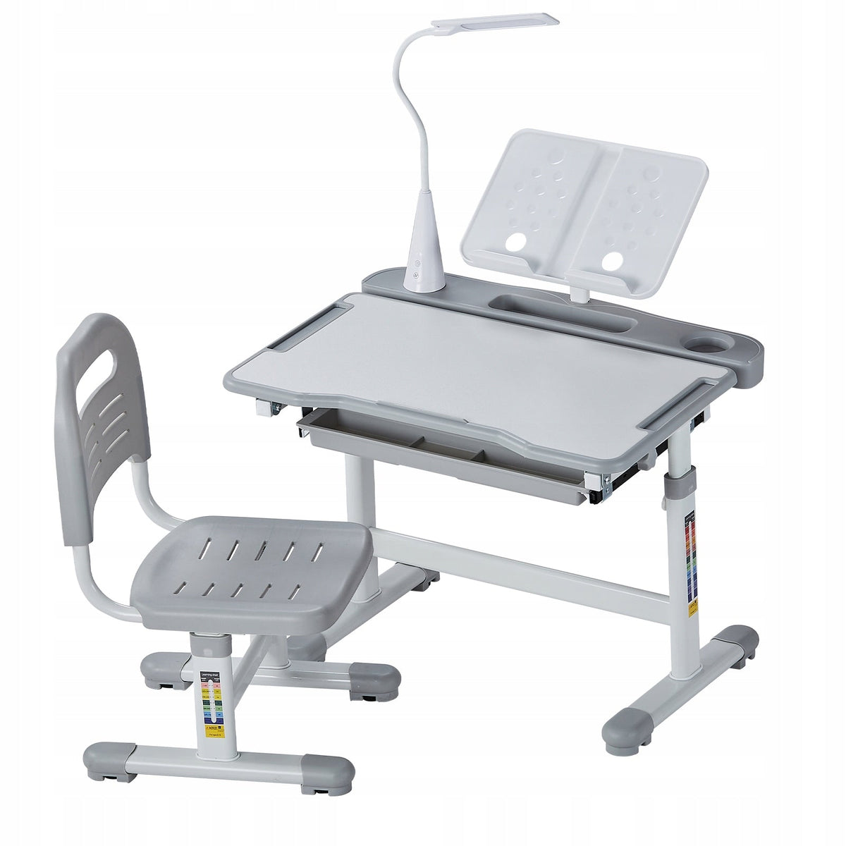 VEVOR CHILDREN'S DESK SET ADJUSTABLE DESK AND ERGONOMIC CHAIR
