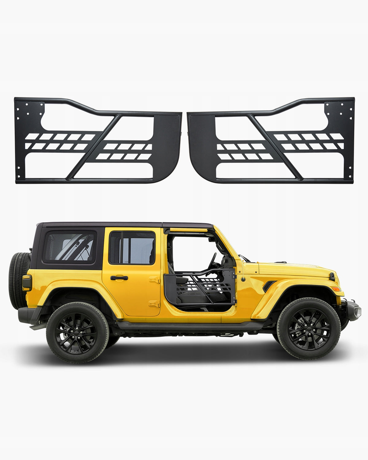 VEVOR JEEP 2-DOOR TUBE DOORS HUNTING HEAVY DUTY STEEL BEST