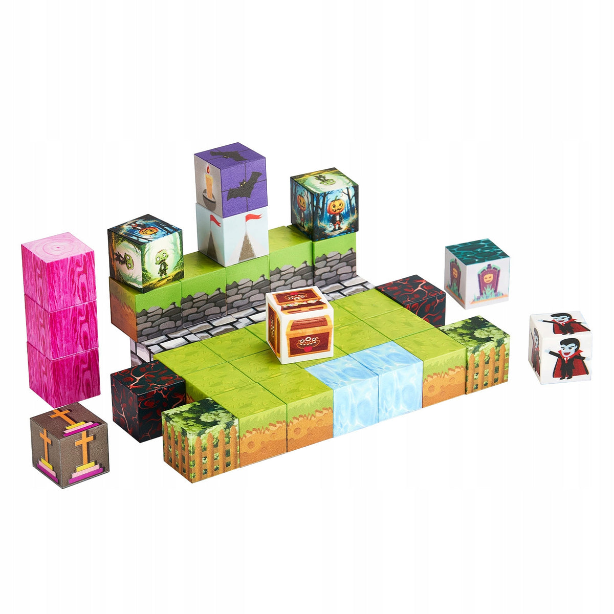 VEVOR MAGNETIC BUILDING BLOCKS 100 PIECES ZOMBIE PREMIUM SET