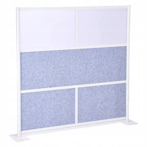 VEVOR PARTITION WALL MODULAR 178X178 CM PET PANEL ALUMINUM PROFESSIONAL